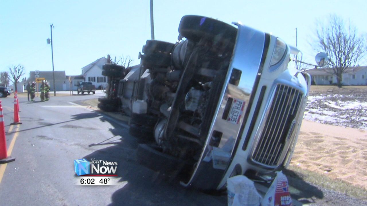 Semi-truck flips on State Route 661.jpg